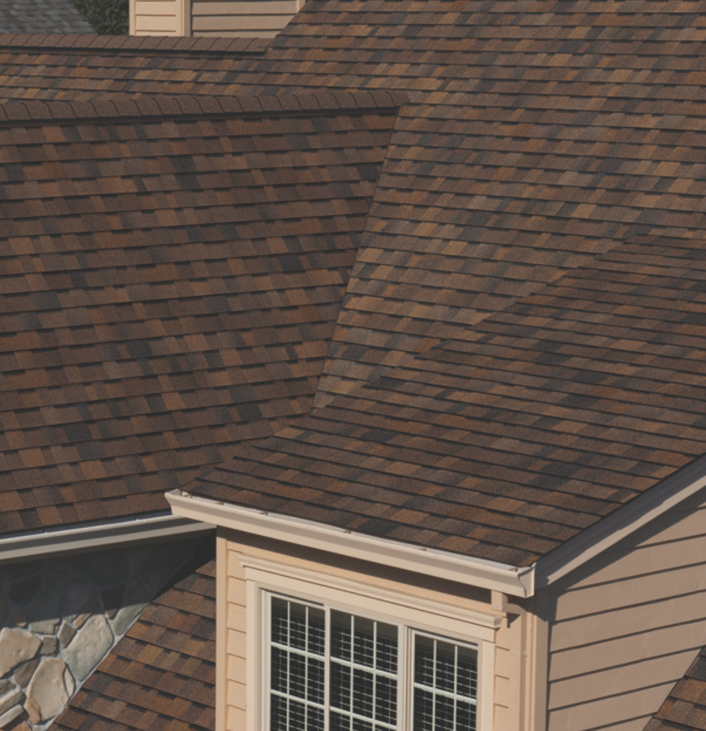 Owens Corning Brownwood Shingle Sample