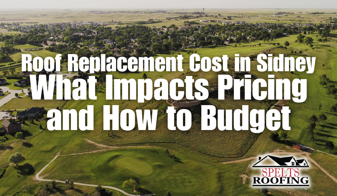 Roof Replacement Cost in Sidney, NE: What Impacts Pricing and How to Budget